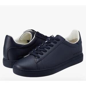 Armani Exchange Emporio Armani Low Top Lace Up Sneaker Navy Blue Mens Size 10